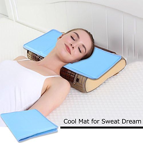 Amazon Vooph ひんやり枕パッド 快適快眠クール枕マット ひんやり Cool 冷感 枕パッド シート クールまくら ひんやり ジェルマット 枕パッド ソフトジェルクールパッド 敷きパッド 発熱用 ひんやり マット 冷却マット 多用途 ひえひえ爽快 冷却マット 涼感冷感マット 夏