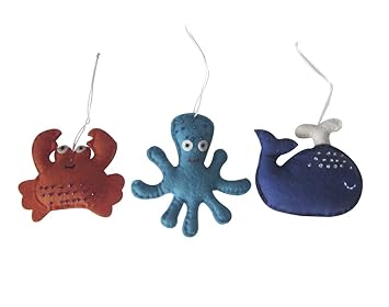 Felt Sea Creature Hanging Decoration Craft Kit For Adults Craft