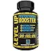 LEVEL UP Testosterone Booster for men - Testosterone Supplement for Libido, Stamina, Male Performance, Muscle Growth, Fat Loss! With Horny Goat Weed, Longjack, Tribulus, Chrysin. 90 Veg Capsules