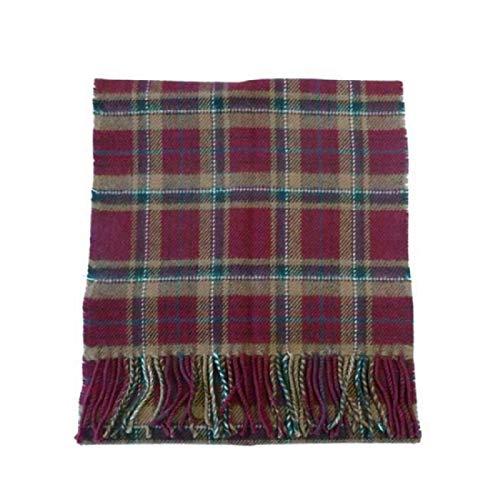 USA Kilts Irish County Tyrone Wool Tartan Plaid Scarf Made in Scotland