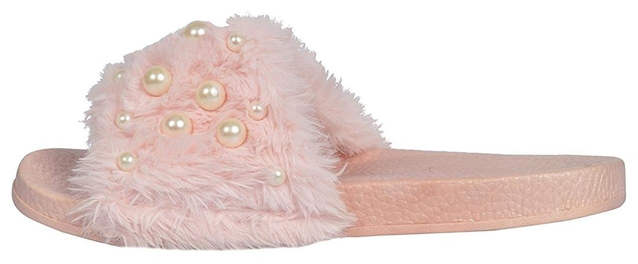 deeanne london women comfortable fur slipper