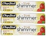 ChapStick True Shimmer BOTANICAL BERRY (0.15 OZ/4g.) Each Chapstick (PACK OF 3)