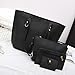 Set of 3PCS Women Large Shoulder Bag Cross-body Bags Leather Handbag Cheap for Girl by TOPUNDER B