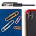 Paper Clips, 450 Pieces Colorful Striped Paperclips, Medium 28mm and Jumbo Sizes 50mm, Office Clips for School Personal Document Organizing and Classifying Professional Work