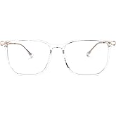 Zeelool Readers Retro Rectangle Reading Glasses for Women Men with Standard Anti-Reflective Coating Fezell ZTT123484-02