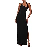 Lulus Womens Ridley Asym Maxi Dress