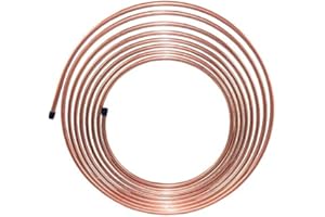 4LIFETIMELINES - 5/16" (.312") Copper Nickel Roll/Coil of Fuel or Transmission Line - 25 ft.