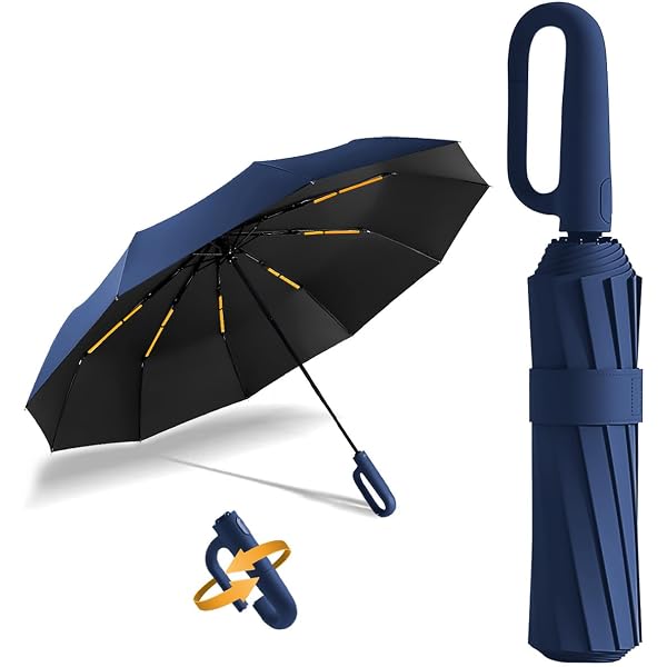 Meichoon Paraguas Plegable Compacto UPF50+ – Protección Solar Y Antilluvia, Ligero, Portátil Y Con Estampado Floral Para Mujer