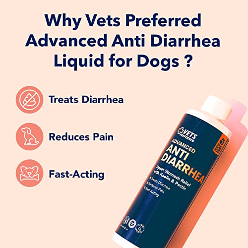 Vets Preferred Dog Anti Diarrhea Liquid Diarrhea Relief with Pectin