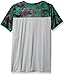 PUMA Big Boys' Cut up Short Sleeve Top