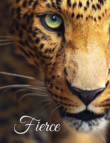 Fierce: Discreet Internet Website Password Logbook, Large Print Book, 8 1/2