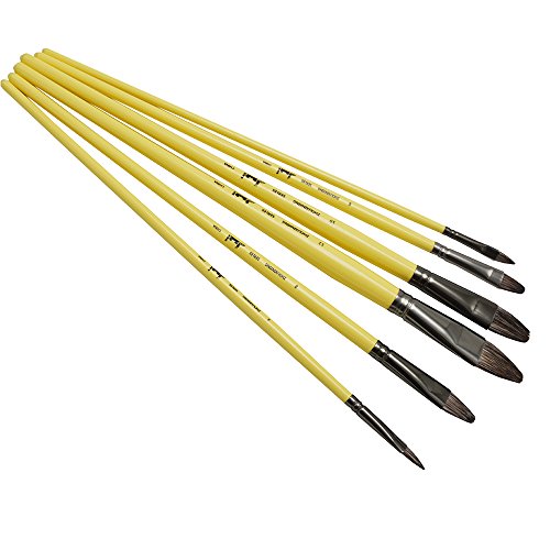 ZHOUXINXING Mixed Hair Brush Acrylic Painting Language Several Pens Peak Oil Watercolor Art Supplies Professional