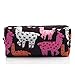 Llama Pencil Case Large Capacity Canvas Pen Bag Pouch Stationary Case Makeup Cosmetic Bag