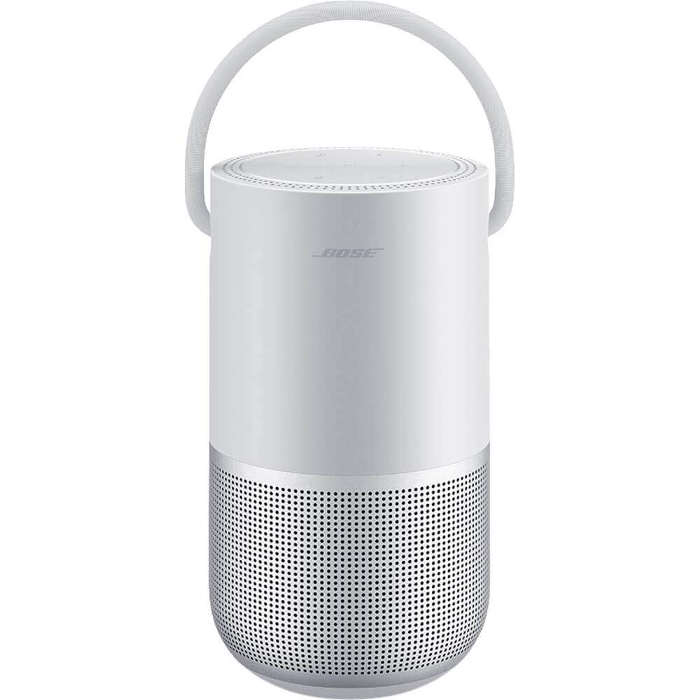 Bose Portable Smart Speaker — Wireless Bluetooth Speaker with Alexa Voice Control Built-in, Silver