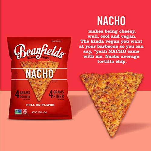 Beanfields Bean Chips, High Protein and Fiber, Gluten Free, Vegan Snack
