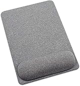 SenseAGE Mouse Pad with Wrist Support Grey 270L x 185W mm view 4