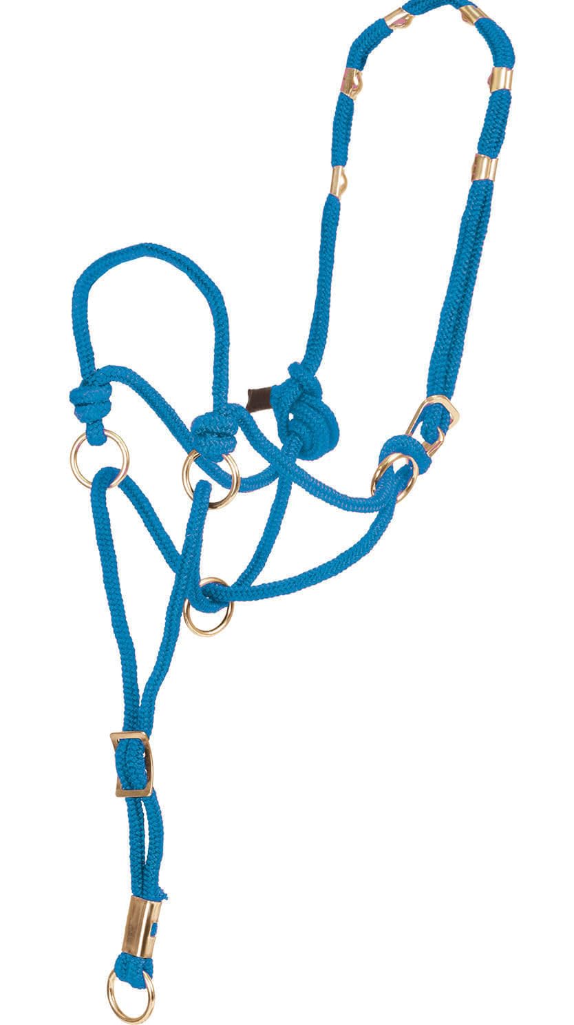 Mustang Be Good Control Poly Rope Halter Black