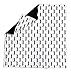 Onyx Arrow Baby Blanket, Black White Mustache Hipster Cotton Print, Black Minky Dot, No Ruffle, Mix and Match