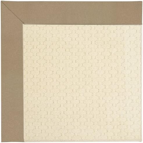 10' x 10' Octagonal Made-to-Order Capel Area Rug 2008GS1000727 Biscuit Color Machine Made in USA "Zoe Collection" Sugar Mountain Design