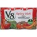 V8 Spicy Hot 100% Vegetable Juice, Vegetable Blend with Tomato Juice, 5.5 FL OZ Can (Pack of 6)