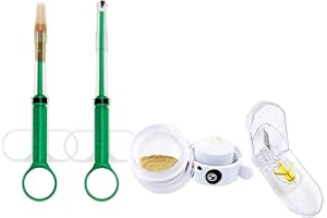 Pill Shooter for Cats,Pill Popper,Pill Cutter,Pill Crusher for Cats and Dogs,4in1 Set,Feeding Pills Water and Milk,Plastics,R