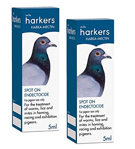 Harkers X2 Harkamectin 5ml for external & internal parasites of pigeons
