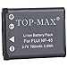TOP-MAX 2 Pack NP-45 Batteries and USB Charger for Fujifilm FinePix XP20 XP22 XP30 XP50 XP60 XP70 XP80 XP90 T350 T360 T400 T500 T510 T550 T560 JX500 JX520 JX550 JX580