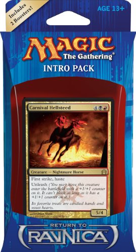 Magic the Gathering RTR: MTG: Return to Ravnica Intro Pack: Rakdos Raid Theme Deck (Includes 2 Booster Packs)