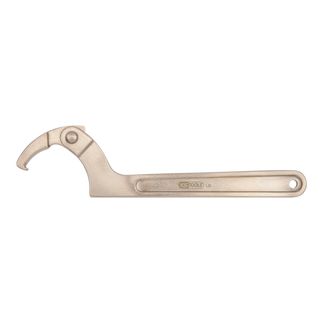 KS TOOLS 963.8208 BRONZE + Swivel head hook spanner Ø32-75 mm