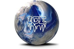 Blue White Ocean Ice Bowling Ball by Storm