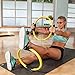NAYOYA Pilates Ring - Premium Full Body Toning Fitness Magic Circle for at Home Body Sculpt Resistance Training- Leg, Inner Thigh, Arm Workout and Lower Body Toner