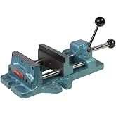 Wilton Cam-Action Drill Press Vise, 6" Jaw Width, 6-3/16" Max Opening (Model 1206)