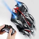 SGILE Remote Control Car Toy, Rechargeable RC Car with Mini Control Dual Mode 360° Rotating Stunt Car LED Head Gravity-Defying[Copy Right Reserved]