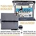 Desk Jockey Lower Back Pain Gel Lumbar Pillow Support Cushion - Firm and Lightweight Clinical Grade Memory Foam Orthopedic for Car Driving & Office Chair Grey