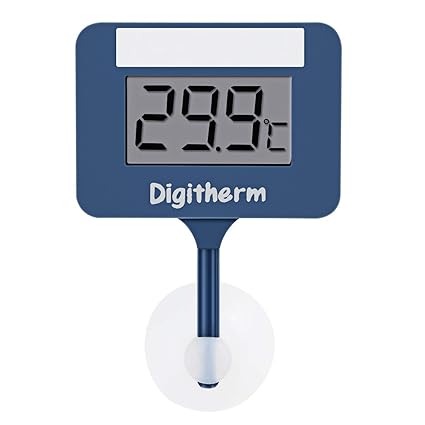 Jinxuny Aquarium Thermometer Mini Cordless Battery Operated