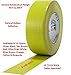 ProTapes Pro Duct 110 PE-Coated Cloth General Purpose Duct Tape, 60 yds Length x 2