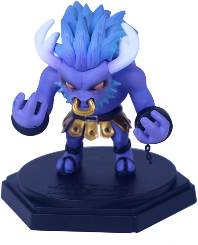 Jjzhb Estatuas Jefe Cabeza De Toro Modelo De Dibujos Animados