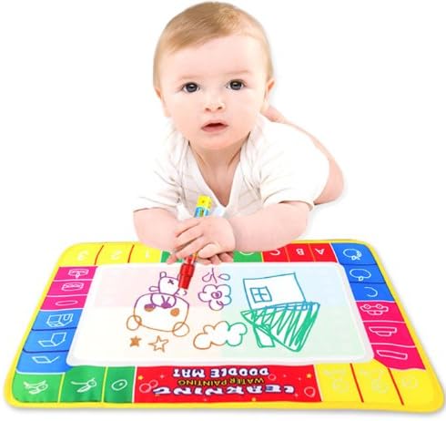 JIUZHOU Best Online Toy Shop New Water Drawing Painting Writing Mat Board Magic Pen Doodle Gift 29X19cm