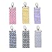 Chapstick Key Chain Holder with Clip Lip Balm Holder，6 Pack