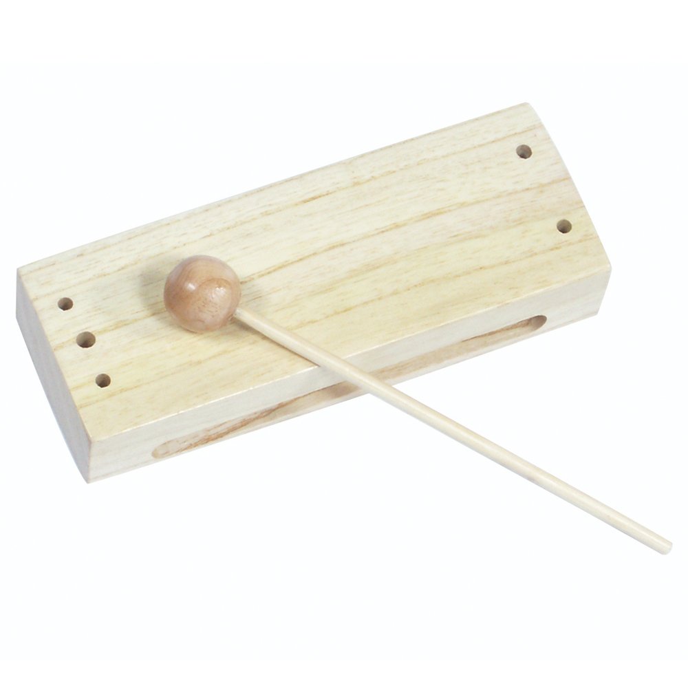 Performance Percussion PP3016 Wood Block and Beater