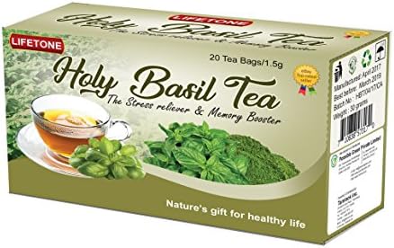 Holy Basil Tea - Stress reliever &amp; memory booster -20 bags 30grams (1)
