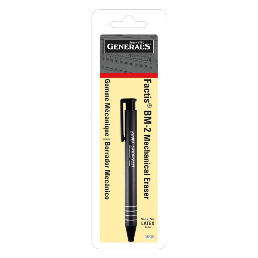 Photo 1 of GENERAL PENCIL CO. GPBM2-BP GPBM2-BP Factis Pen Style Eraser Carded