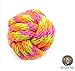 Set of Four Interactive Cotton Rope Dog Toys - For Chewing and Playing