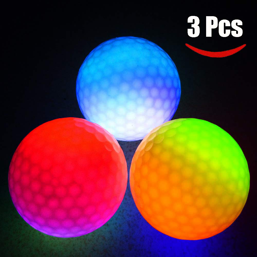 限定価格セール フラッシュledゴルフボール 暗闇で光る パーソナライズ 練習 ライトアップ ゴルフボール レディース メンズ 色付き ノベルティ ファニーナイトゴルフボール ギフト 3個 B07jrhb9qx 楽天1位 Www Cofipe Com Br