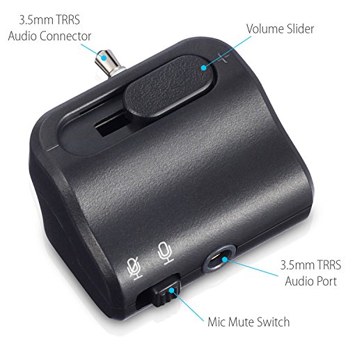 Headset Audio Control for PS4 DualShock Controller, Fosmon [Volume