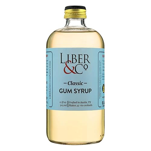 Liber & Co. Classic Gum Syrup - The Superior Simple Syrup with Pure ...