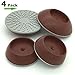 Vmaisi 4 Pack Brown Baby Gates Wall Cups Guard