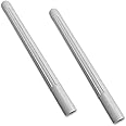 ALL PARTS ETC. Light Gray 1.25" Vacuum Extension Wands Compatible with Shop Vac, Eureka, Kirby, Oreck Canister, & More - Extension Tubes for Carpet, Hard Floors Vacuum Attachments (2-Pack)