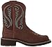 Ariat Women's Fatbaby Heritage Western Cowboy Boot, Tooled Brown, 6.5 B US