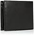 Guess Men's Leather Passcase Wallet, Black/Black, One Size